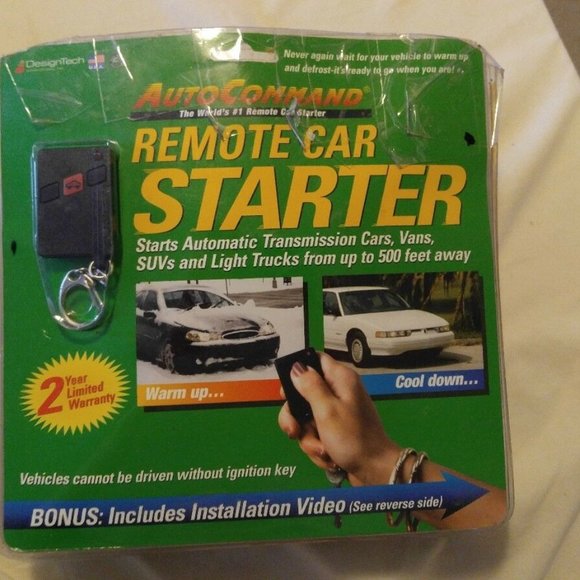 New AutoCommand Remote Car Starter Model #‎ 21921 - Picture 1 of 4